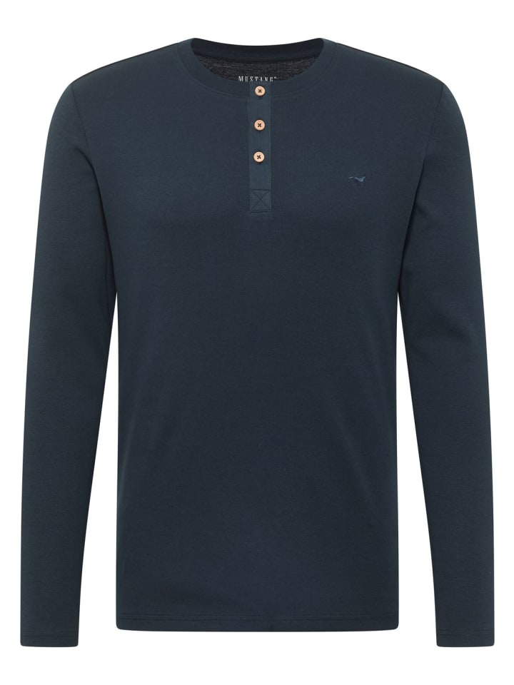 Langarmshirt ARMINTO in Blau