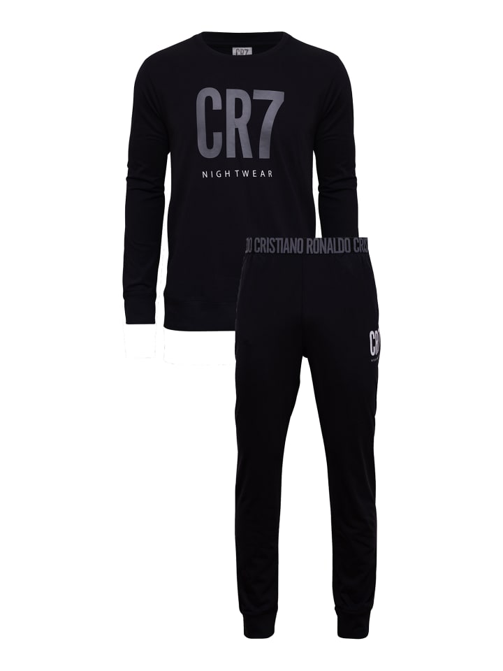 Pyjama Homewear in schwarz2