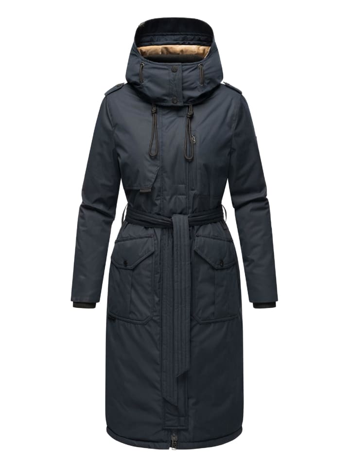Wintermantel Hokulanii in Navy