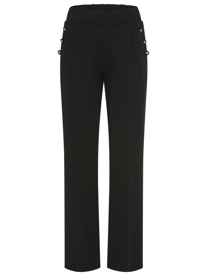 Schlupfhose in schwarz
