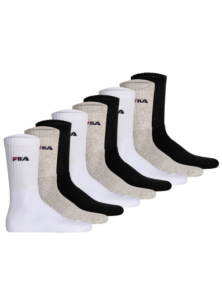 Socken 9er Pack in Schwarz/Weiß/Grau