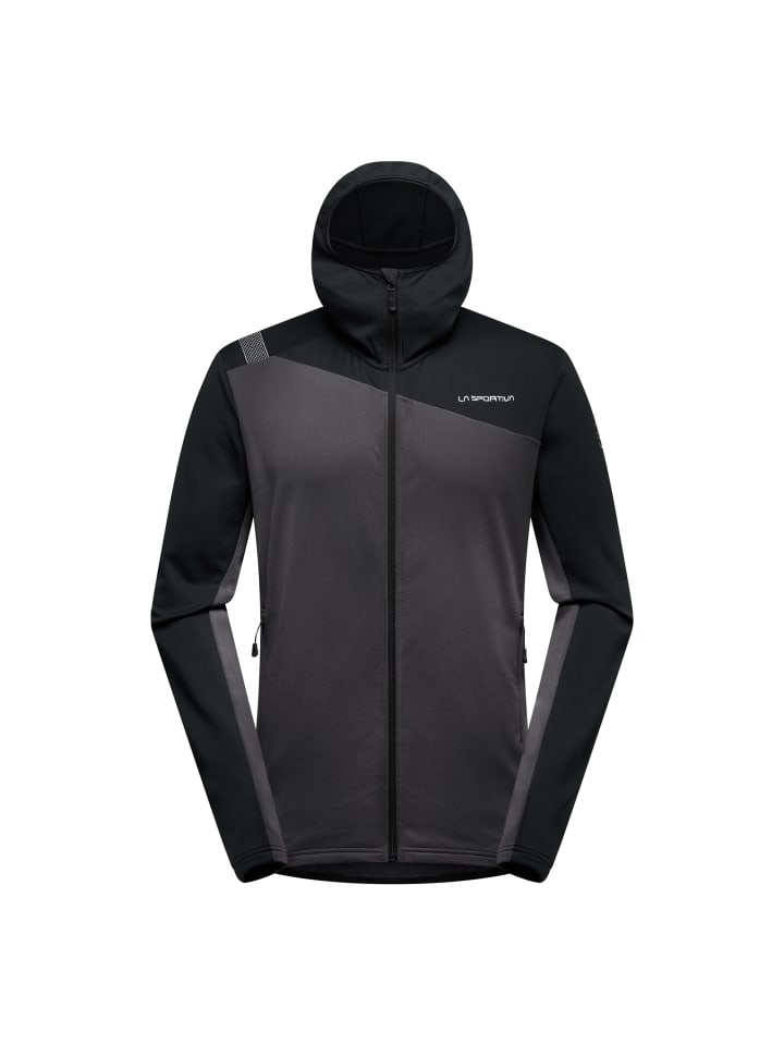 Midlayerjacke in Dunkelgrau