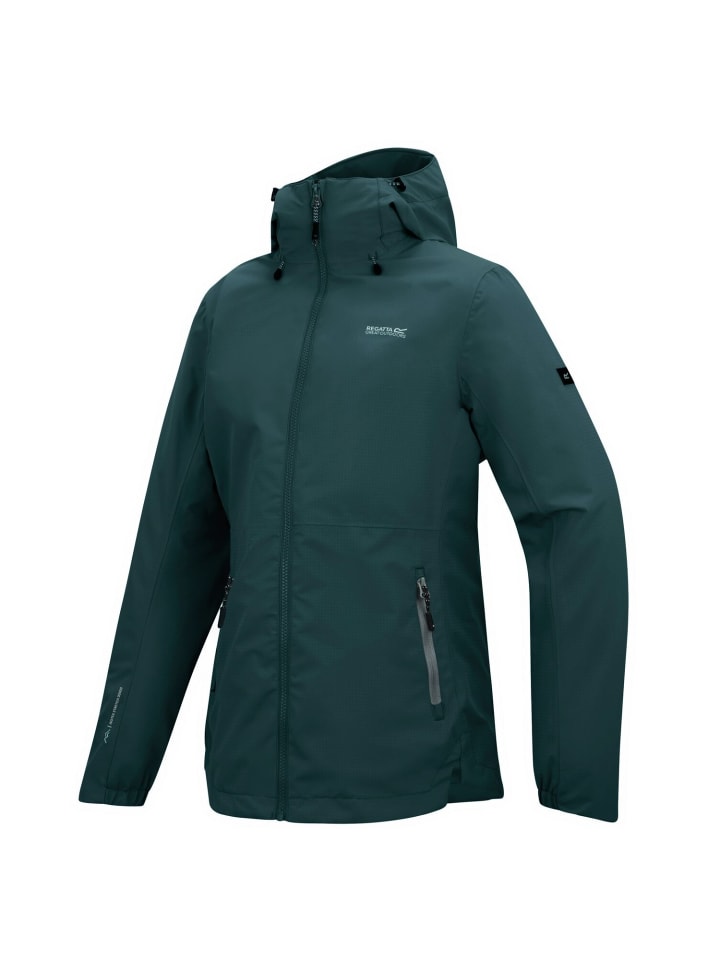 Hamara IV Outdoorjacke Wasserdicht mit Kapuze in grün