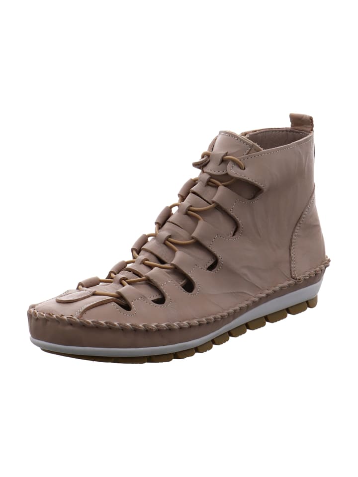 Komfort Stiefeletten in Beige