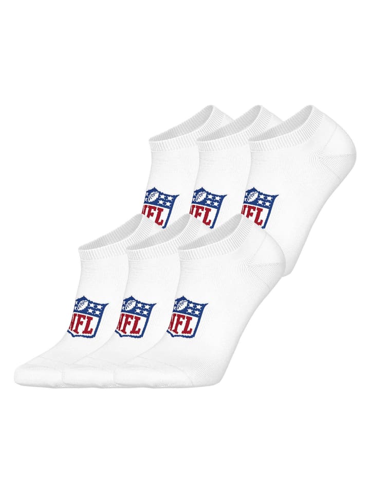 Freizeitsocken NFL Shield Sneaker in WHT