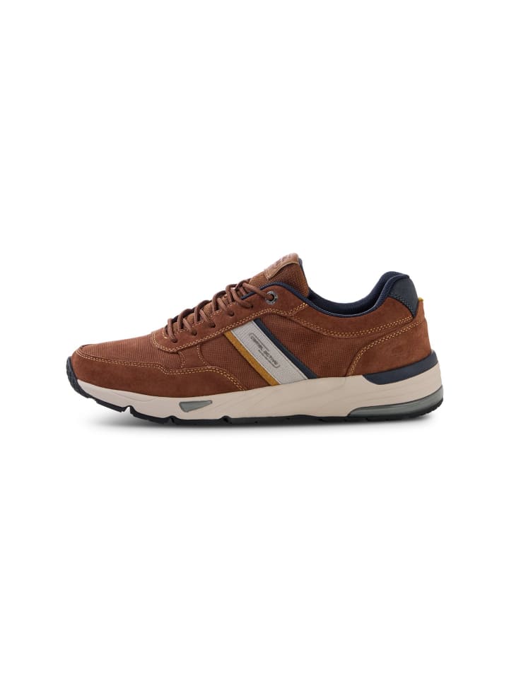 Sneaker mit leichter Sohle in Braun