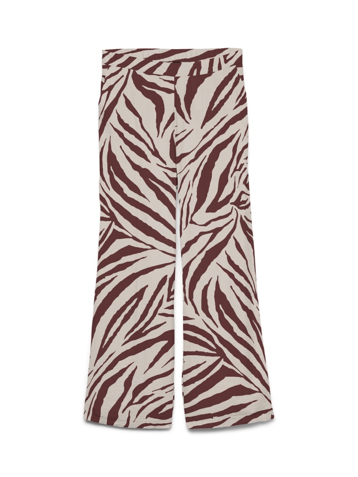 Hose mit weitem Beinschnitt in Pumice Stone