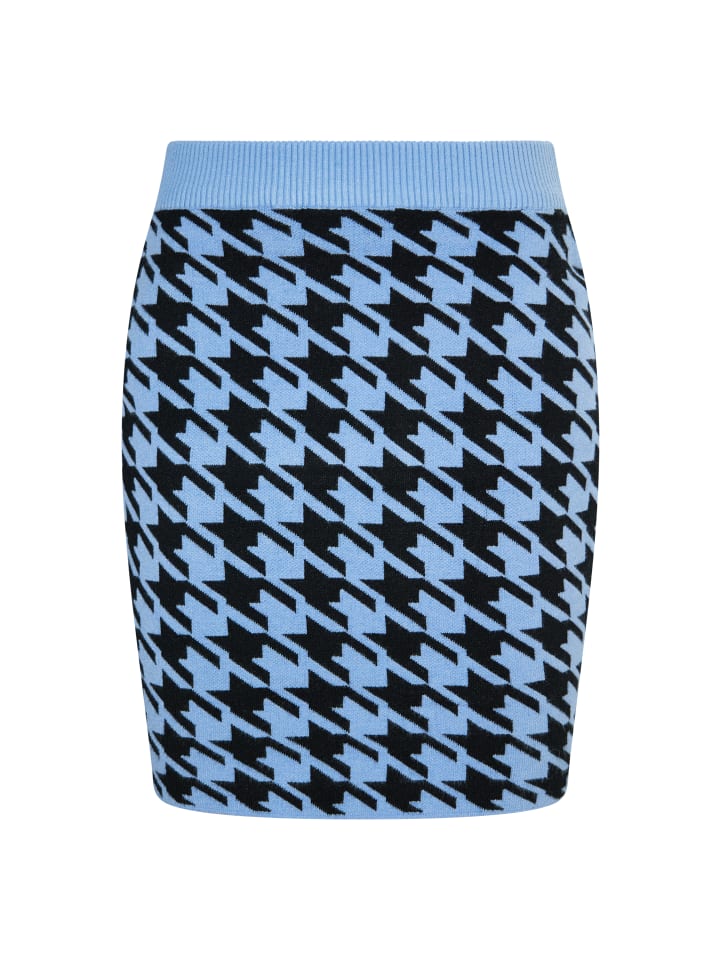 Damen Strickrock in BLAU