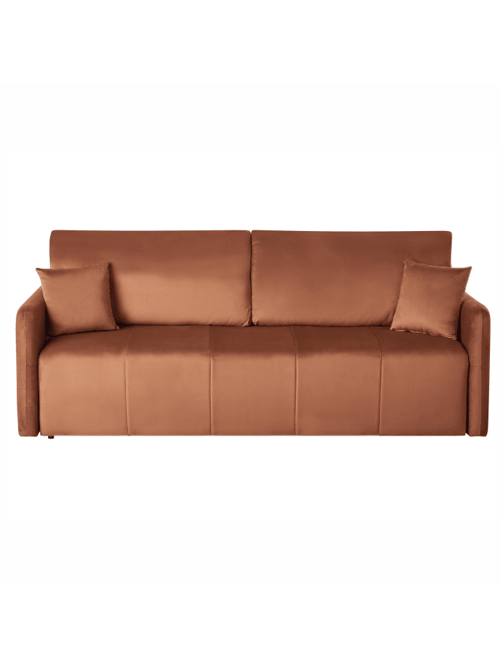 3-tlg Schlafsofa EGGE in Braun