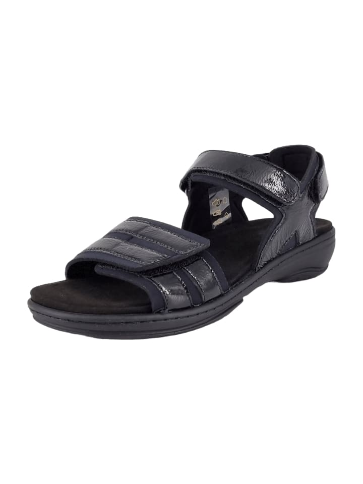 Komfort Sandalen in Schwarz