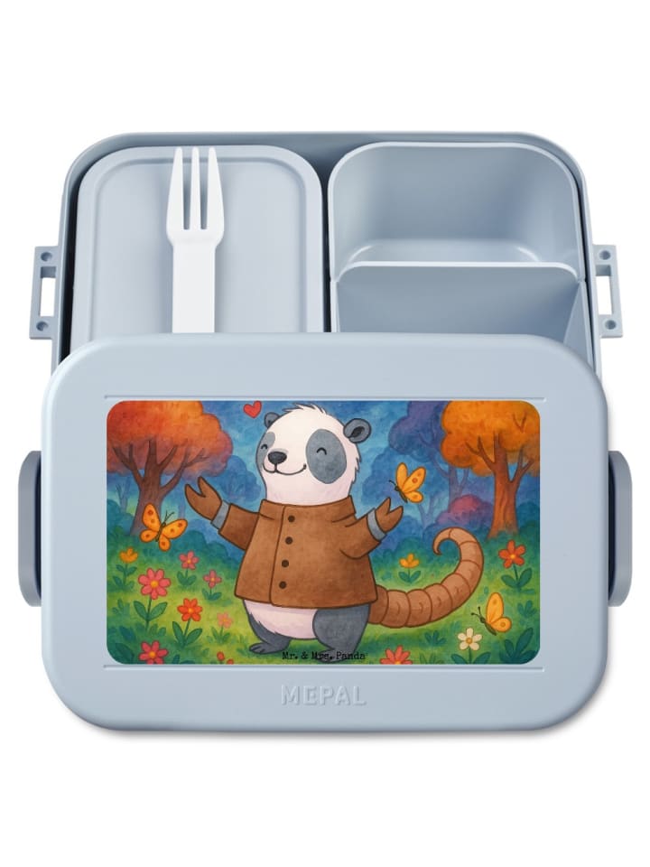 Lunch Box Skorpion Astrologie Design ohne Spruch in Blau Pastell