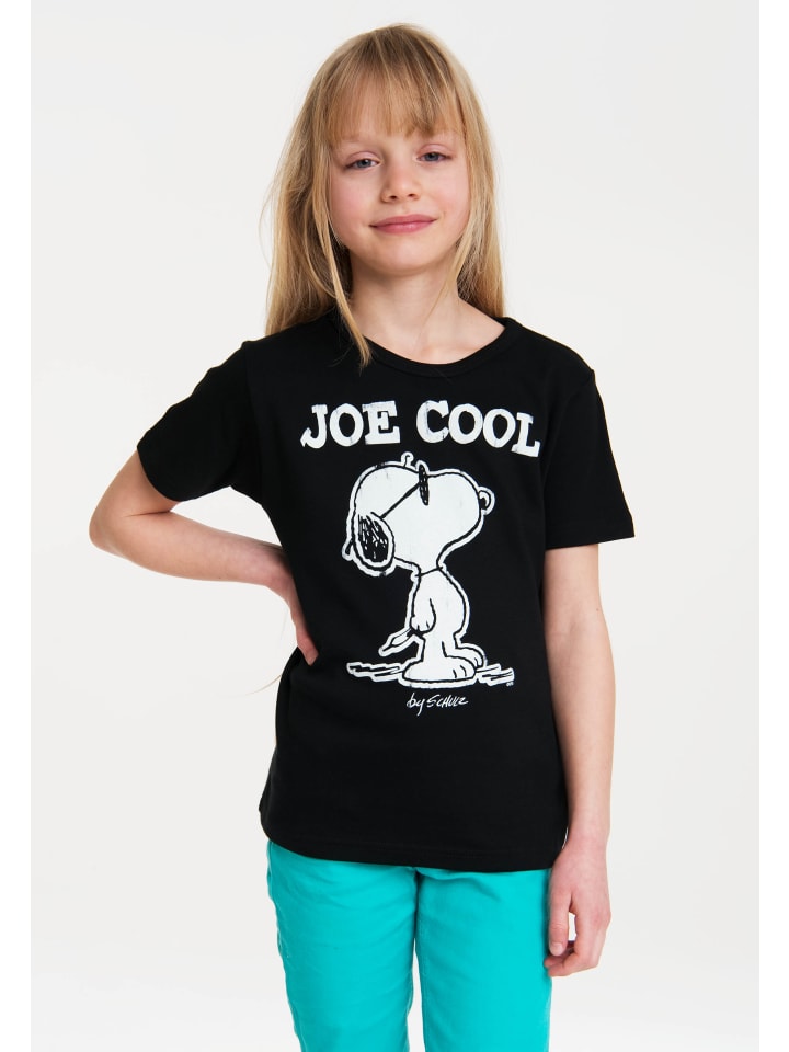 Logoshirt Joe günstig kaufen in - - schwarz Peanuts Cool | Snoopy T-Shirt limango