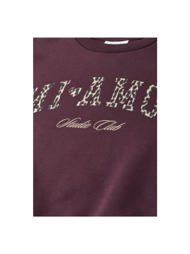 Sweatshirt in very berry