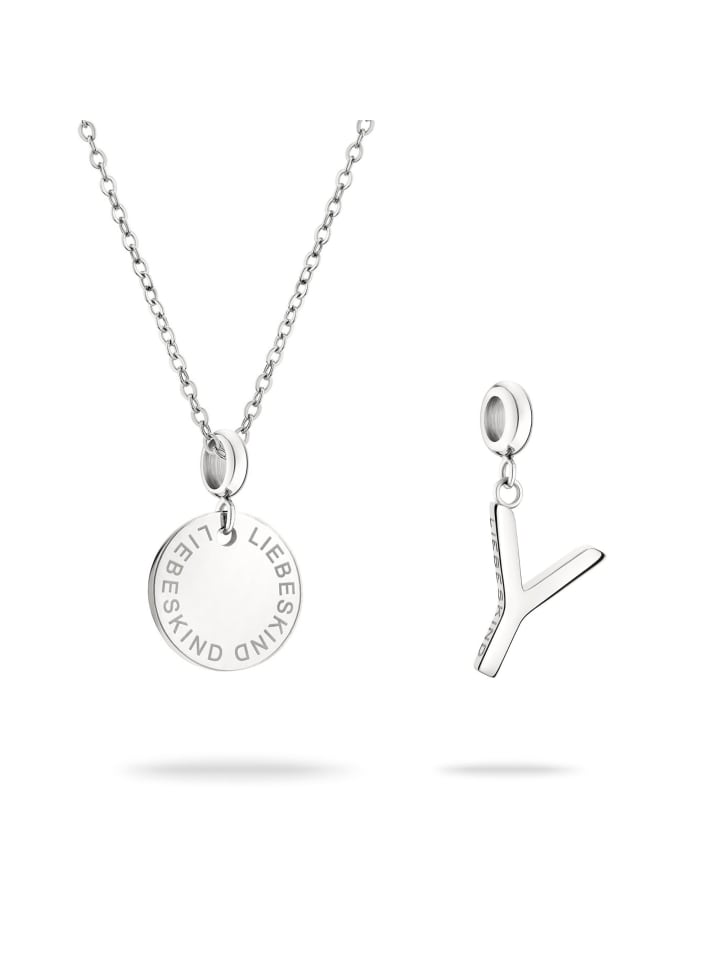 Schmuck-Set Charm Set Y in silber