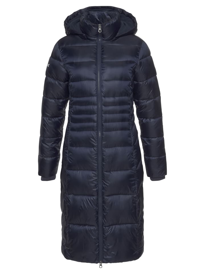Steppmantel in navy