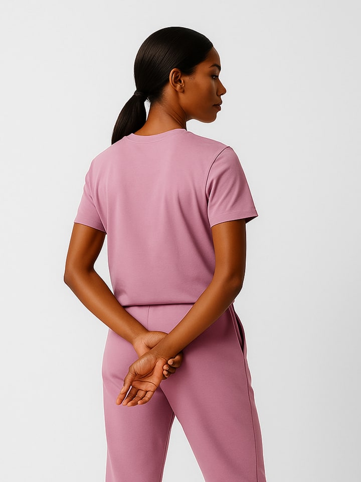 Hummel T-shirt con stampa - marshmallow/avorio