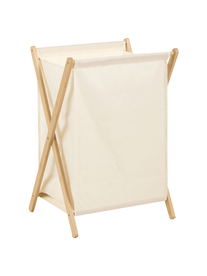 Wäschekorb CAHUIL in Braun - (W) 47 x (H) 66 x (L) 39 cm