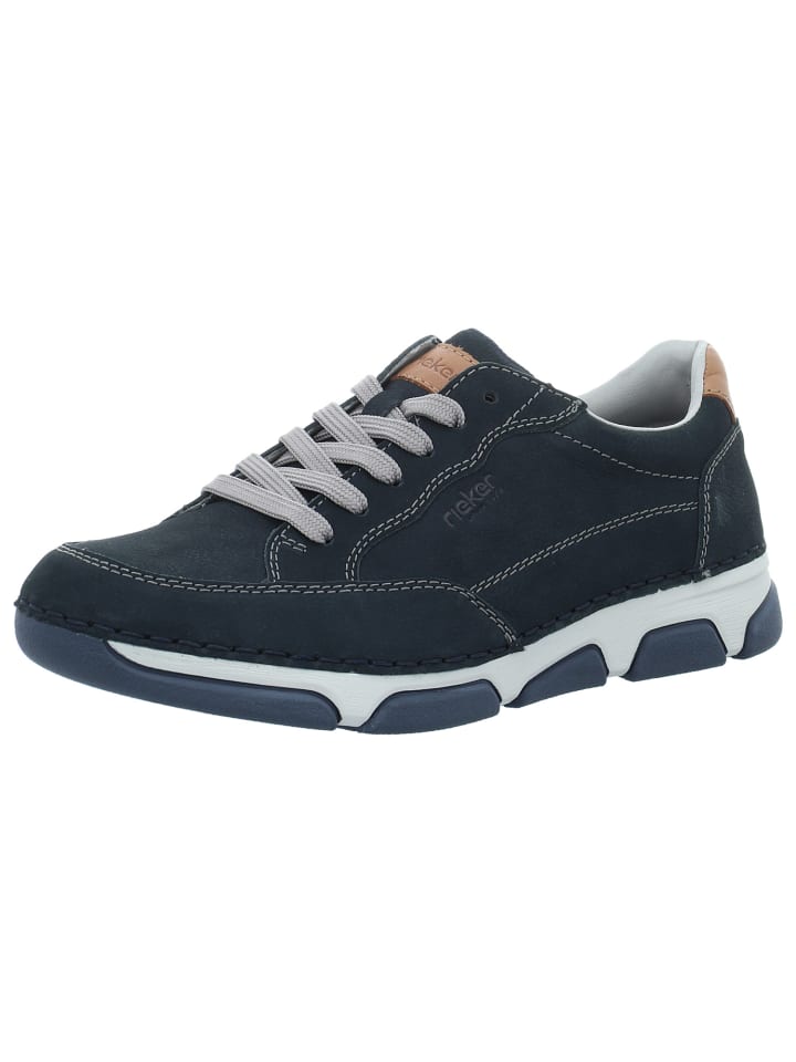 Schnürschuh in blau