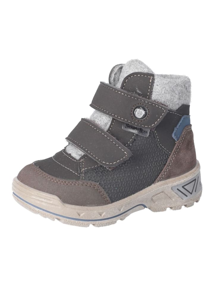 Stiefelette Grau/Braun