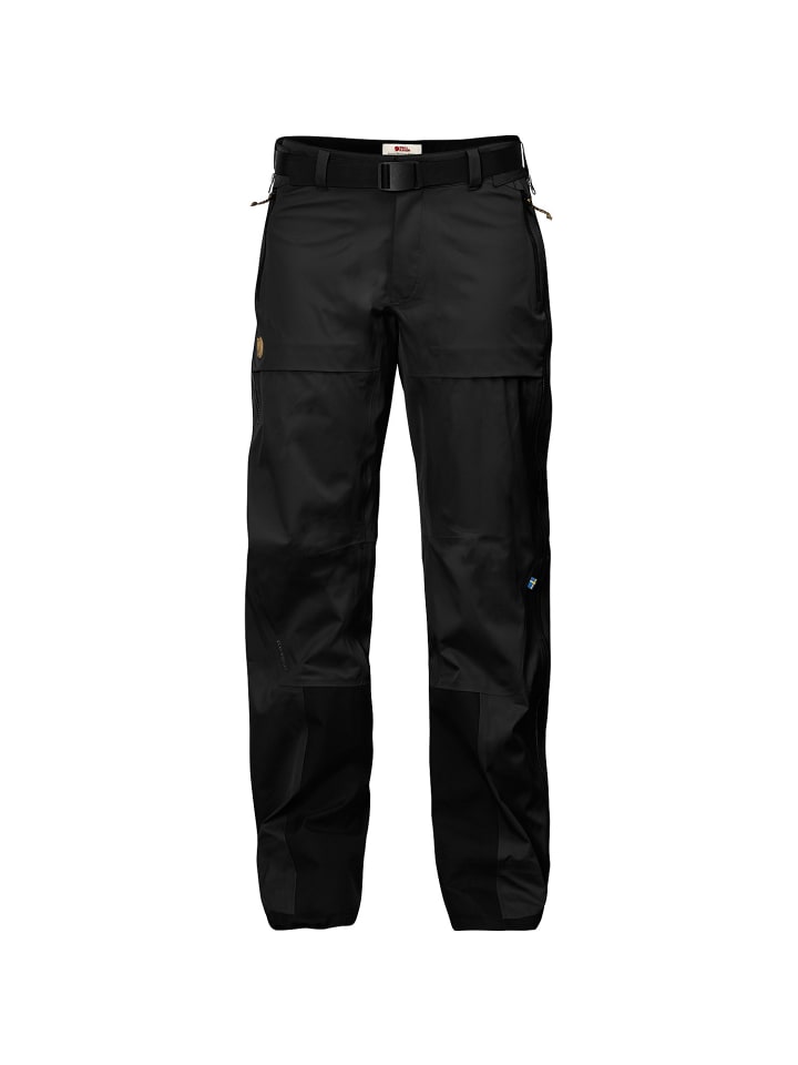 Outdoorhose Keb Eco-Shell Trousers W in Schwarz