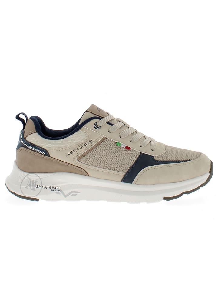 Sneaker AMUS25N721-BEIGE Beige
