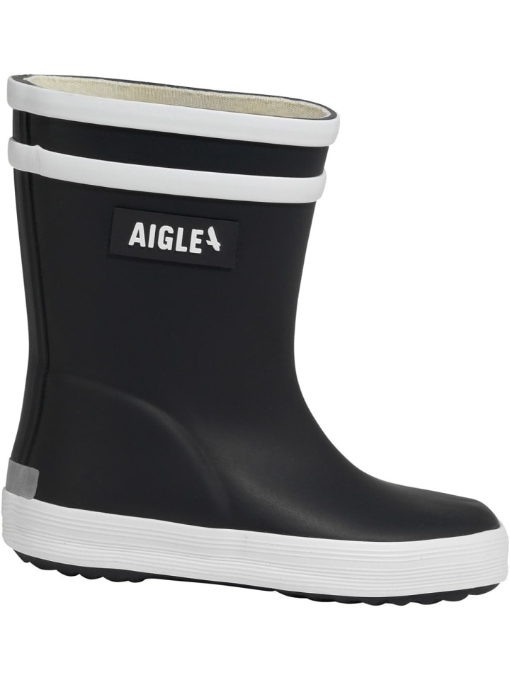 Kinderstiefel Baby-Flac 2 in marine/weiß