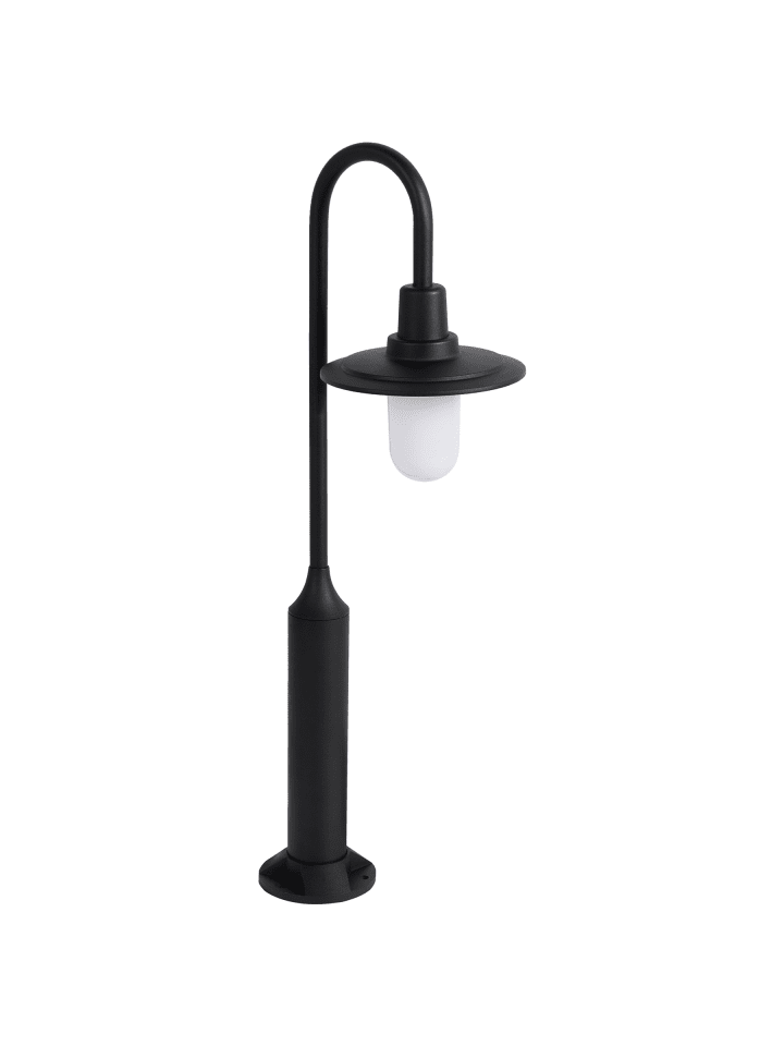 Pollerleuchte ABEDES in Schwarz - (W) 20 x (H) 81 x (L) 30 cm