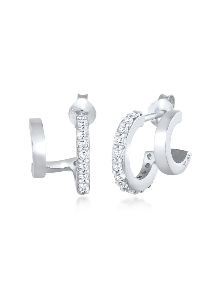 Ohrringe 925 Sterling Silber in Silber