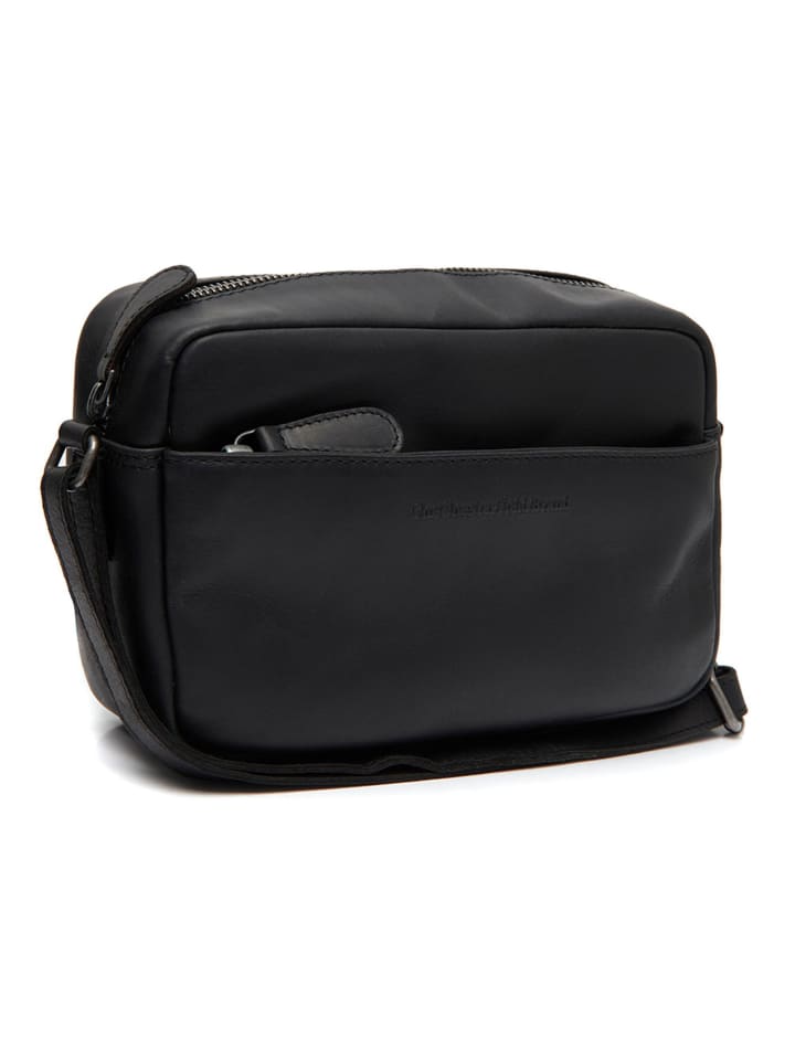Arona Umhängetasche Leder 21 cm black
