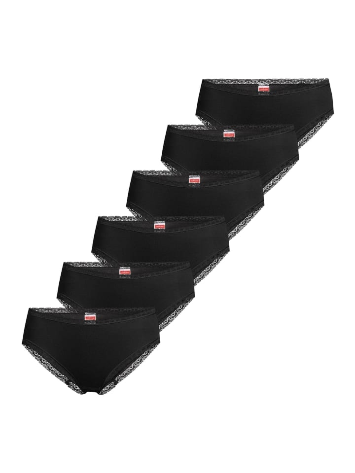 Hüftslip Modal in Schwarz