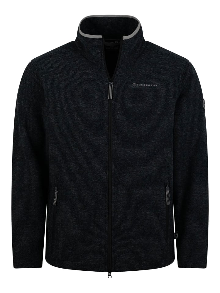 SCHIETWETTER Fleecejacke Koggen Karl melang in black