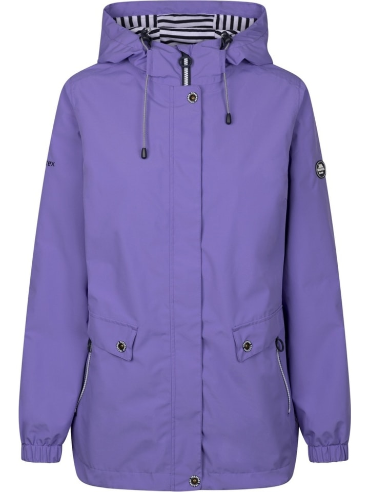 Regenjacke "Flourish Jacket" in Lila
