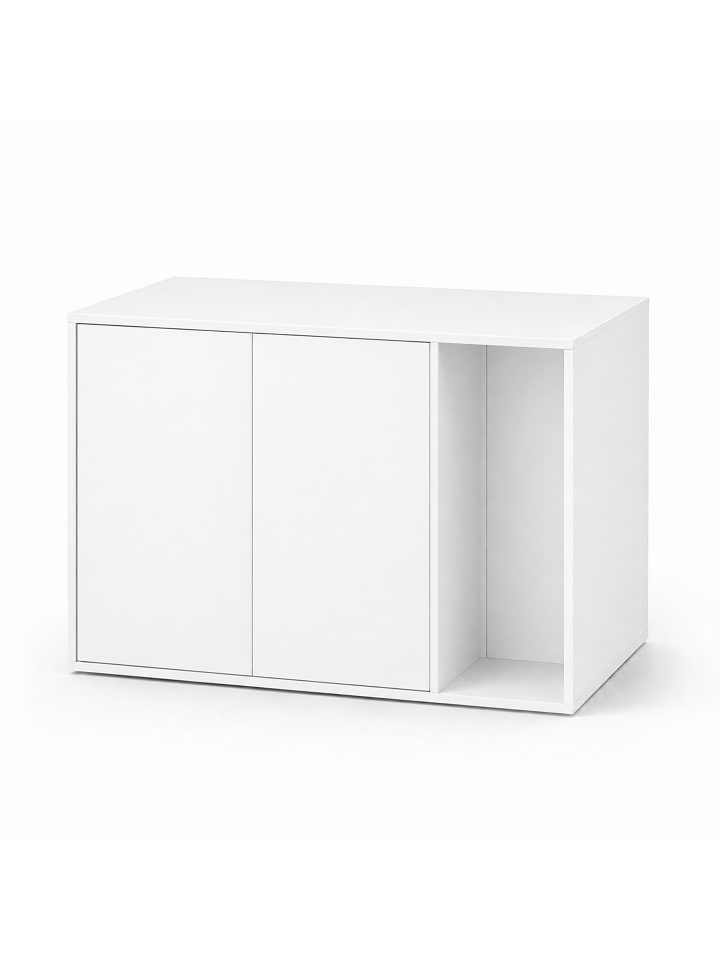 Katzenschrank in Weiß - (B)72 x (H)50 x (T)50 cm