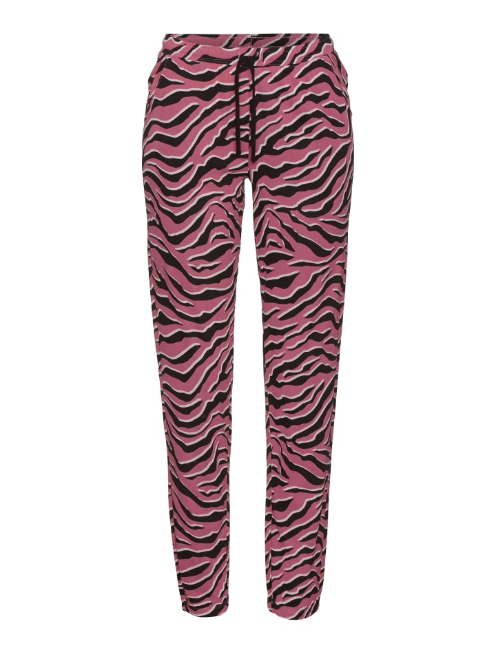 in limango schwarz | DREAMS günstig pink Zebra kaufen VIVANCE Pyjama bedruckt
