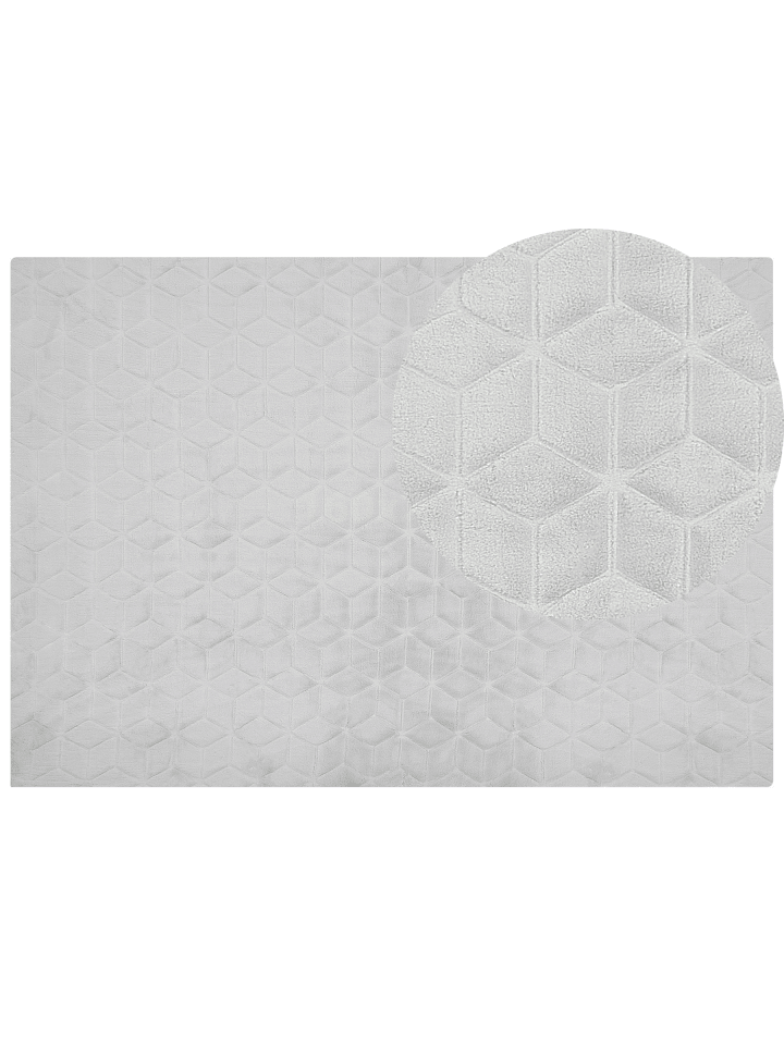 Shaggy THATTA in Grau/Grün - (W) 160 x (L) 230 cm