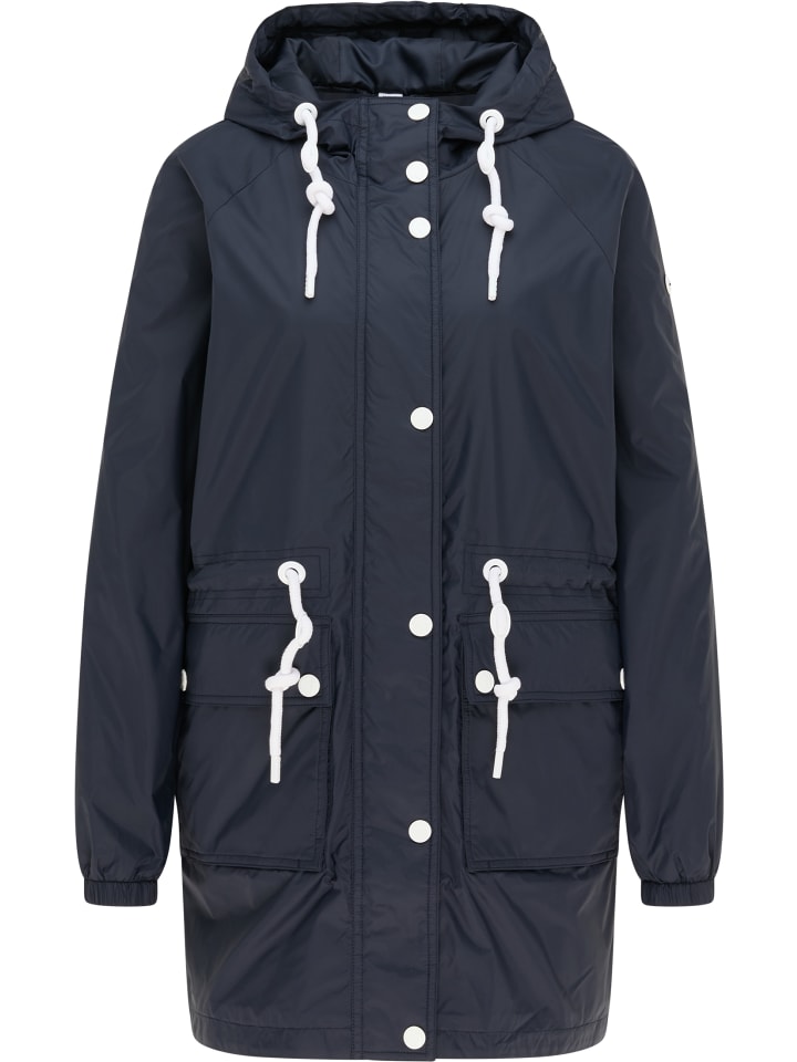 Damen Leichter Parka in Nachtblau