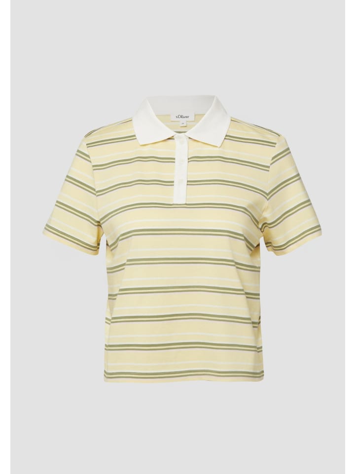Polo-Shirt in 10G5_hellgelb