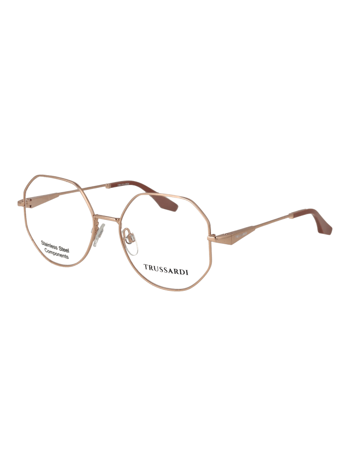 Frauen Optische Fassungen Geometrisch Rose Gold