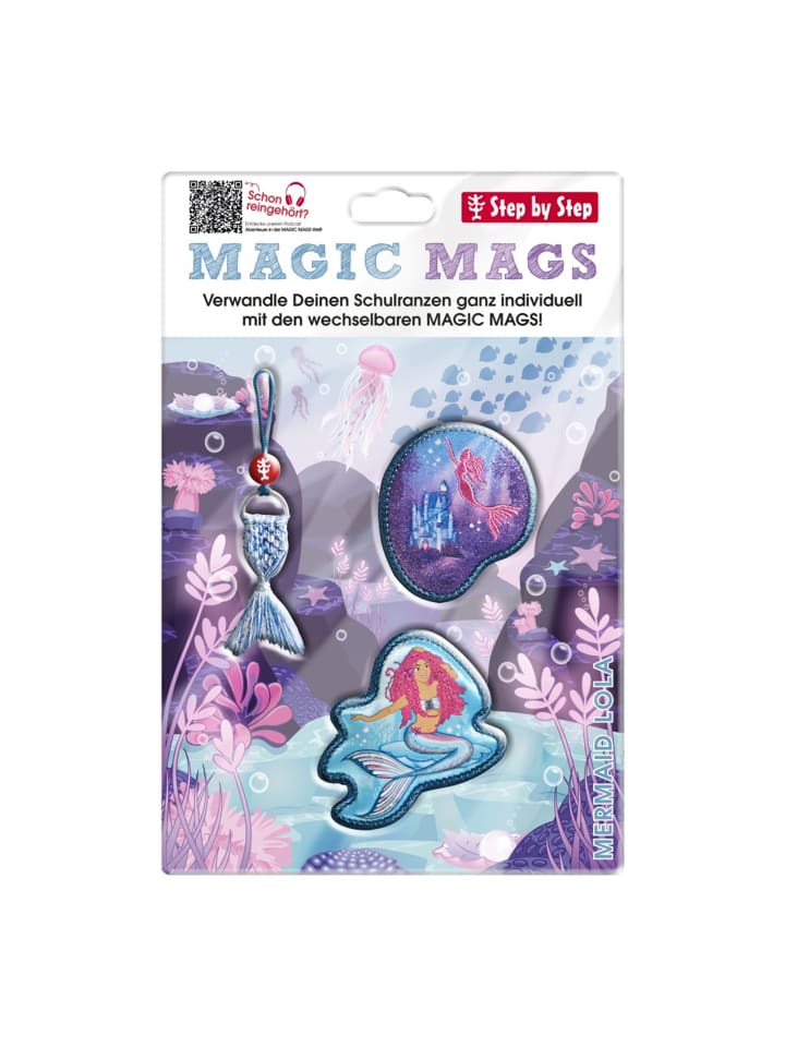 Ranzen-Zubehör-Set MAGIC MAGS in Mermaid Lola
