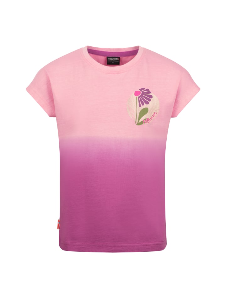 T-Shirt Yttersand in candy pink/fresh berry