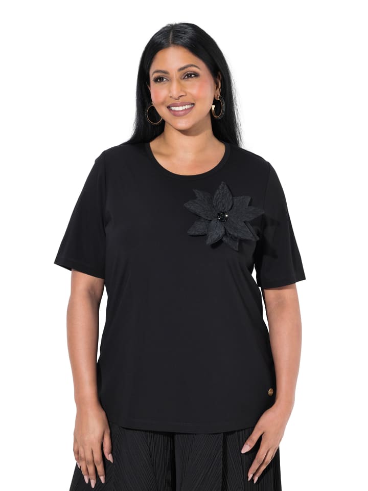 Shirt in schwarz