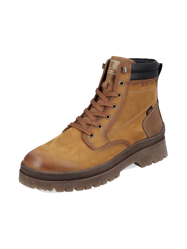 SHOES "HWK Herren Stiefel" in butterscotch/nuss/schwarz