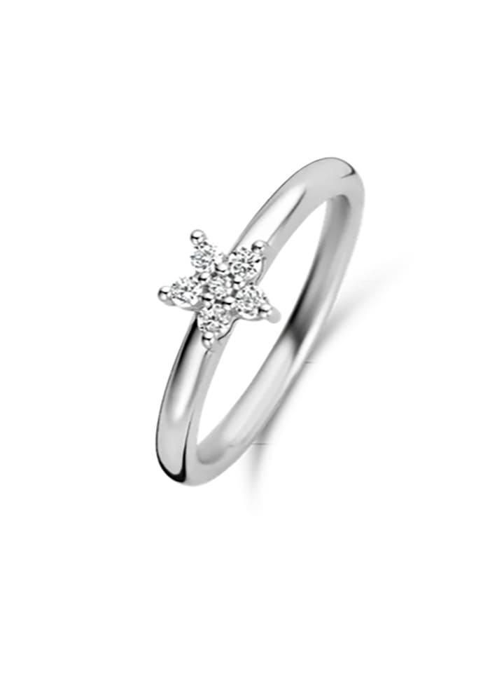 Ring "Stern mit Zirkonia" in Silber