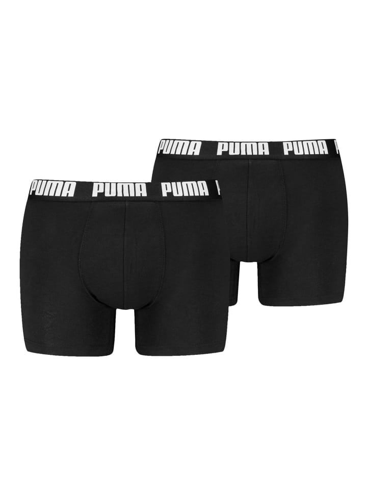 Boxershort 2er Pack in Schwarz/Weiß