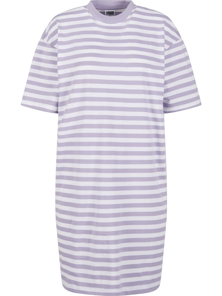 Day Dress in white/dustylilac