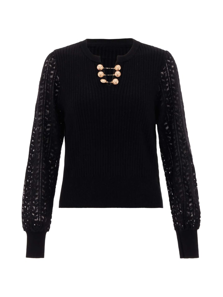 Women Sweater in Schwarz