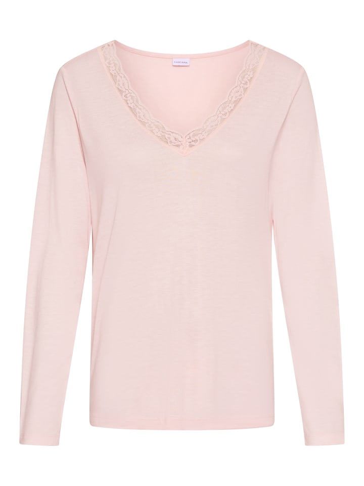 Pyjamaoberteil in rosa