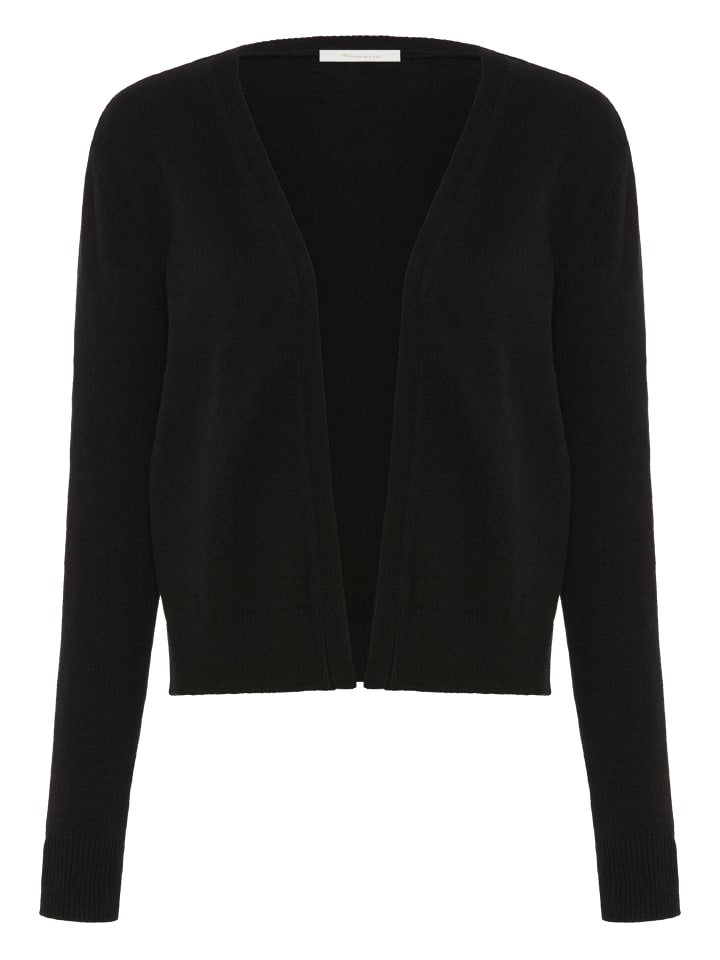 Strickjacke in schwarz
