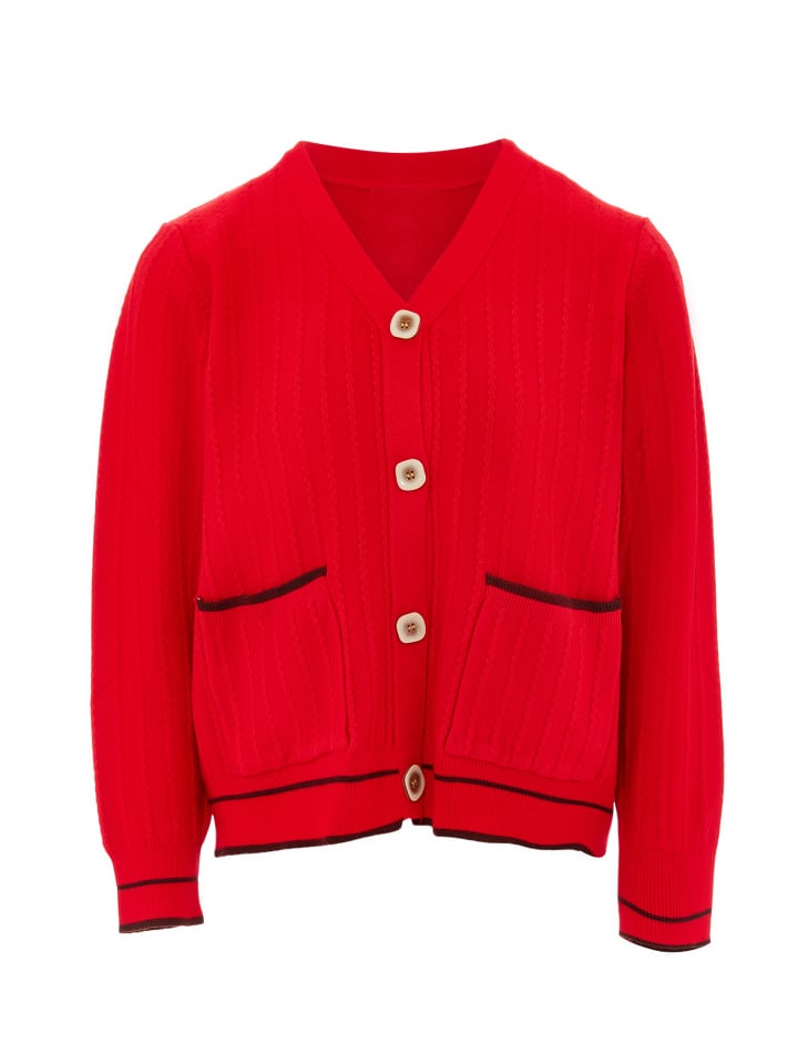Damen Strickjacke in Rot