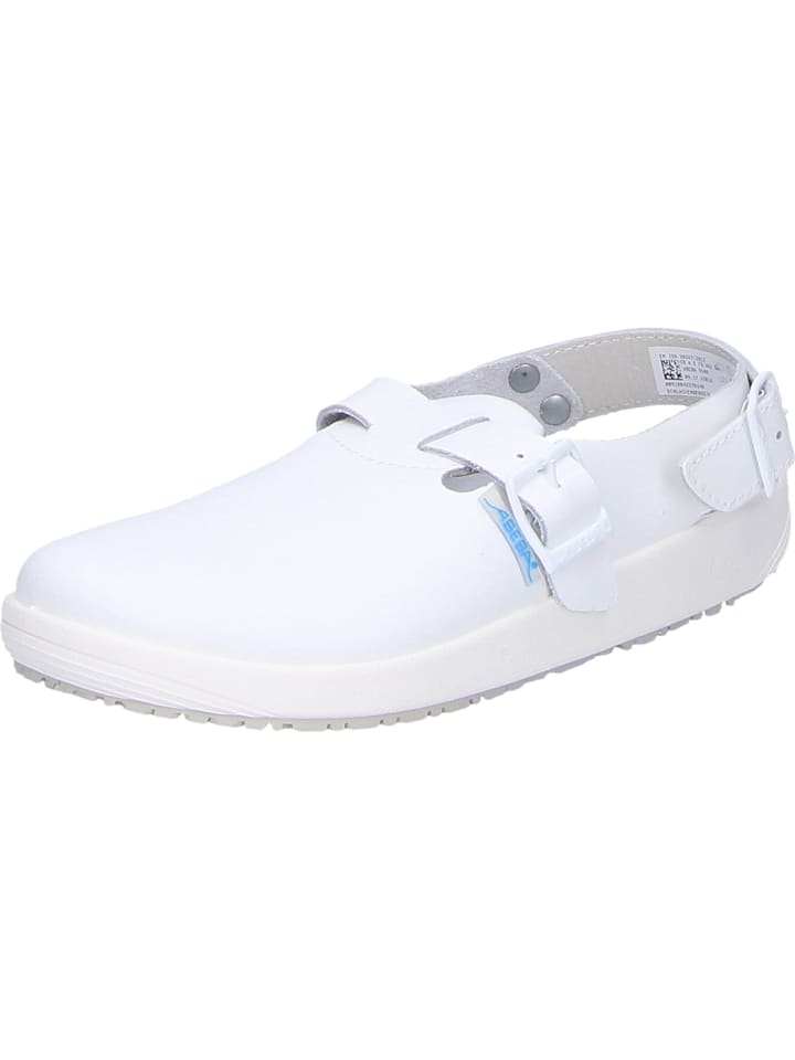 Freizeitschuhe Clog in weiß in weiß